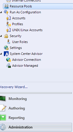 SCOM resource pools