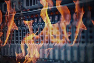 Data backup from Data Centre Fire