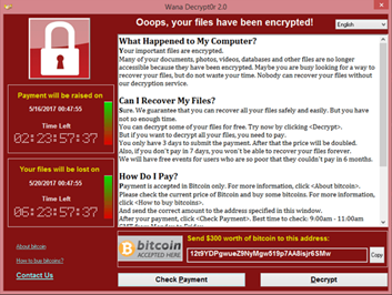 Ransomware wannacry